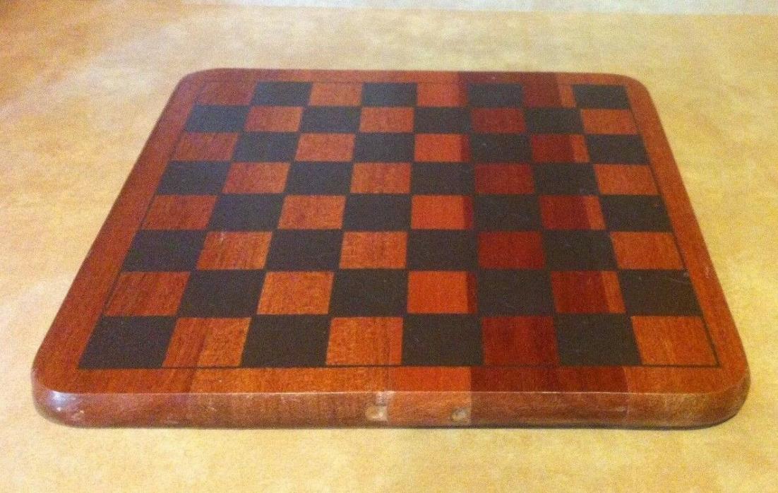 Wooden Checker/Chess  Board 11 x 11 inches Hand Made? 1999