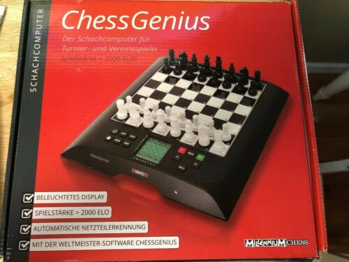 Millennium ChessGenius Chess Genius  Grandmaster M810 Electronic Chess Computer