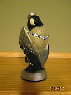 New DU Ducks Unlimited 75th Anniversary Waterfowl Chess Set Piece King Silver