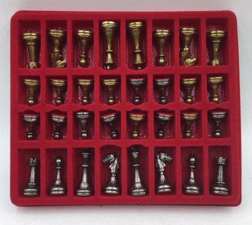 Italfama Miniature Staunton Chess Set