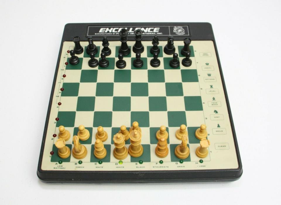 EXCELLENCE Portable Electronic Chess Game FIDELITY INTERNATIONAL 6080