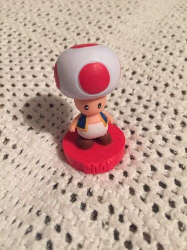 Nintendo Super Mario Bros TOAD Rook Chess Piece Cake Topper Figure