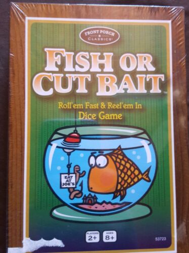 Fish or Cut Bait Dice Game; Front Porch Classics;