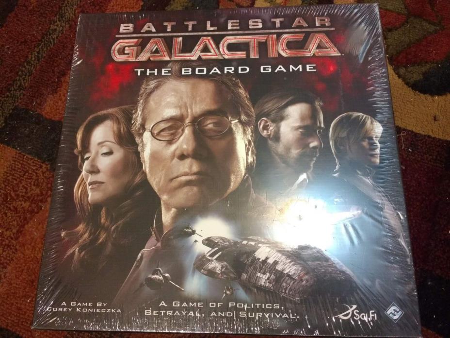 Battlestar Galactica the Board Game Fantasy Flight  Out Of Print SEALED UNOPENED