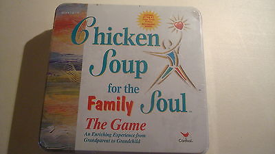 Chicken Soup for Family Soul Game NEW SEALED in Tin Box 7 & Up Canfield Stories