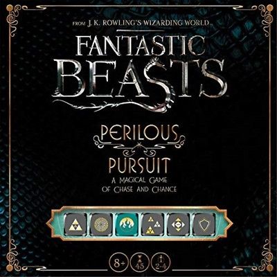 USAopoly Fantastic Beasts Perilous Pursuit Cooperative Dice Game | Harry Potter