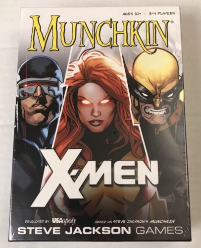 Munchkin Marvel X-Men Edition Card Game-Steve Jackson Games USAopoly New