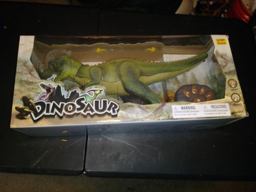 Kids Animated Remote Control Action Dinosaur Dancing Toy Gift Figure Robot RC