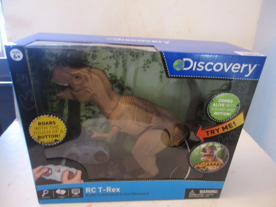 Discovery Kids Animated Remote Control Action Dinosaur T-Rex Toy Figure Robot RC
