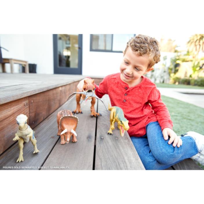 Jurassic World Thrash 'n Throw Tyrannosaurus Rex Figure