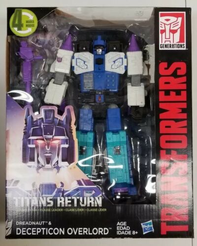 Transformers Titans Returns DREAD DECEPTICON OVERLOAD  Leader NEW Hasbro BOX NIB