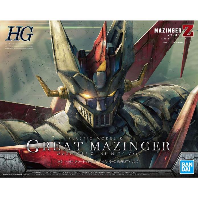 Bandai HG Great Mazinger (Mazinger Z INFINITY Ver.) 1/144 Model Kit US Seller