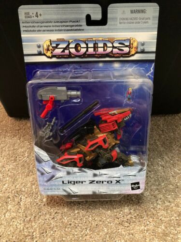 Hasbro Zoids 2002 Liger Zero X Red Complete Unused Action Figure
