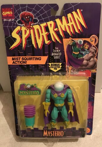 Mysterio - Toy Biz Action Figure 1995 Spider-Man The Animated Series MOC Sealed