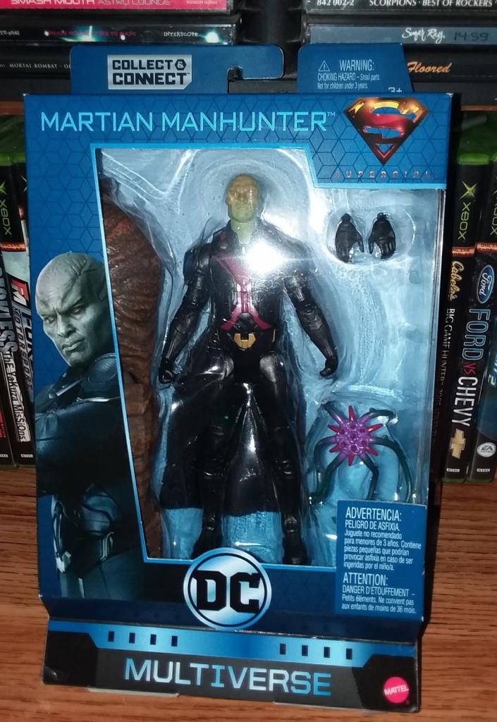 DC Multiverse Martian Manhunter Collect And Connect (BAF) Clayface.