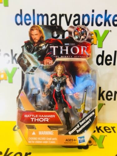 New 2011 Marvel Battle Hammer Thor Figure 4