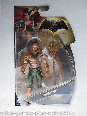 Batman vs Superman: Aquaman Action Figure (Mattel, 2015) Brand New