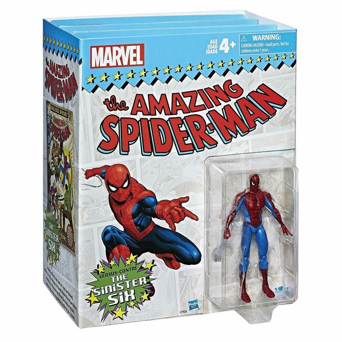 Marvel Legends Spider-Man vs. The Sinister Six Exclusive Action Figure 7-Pack