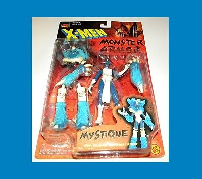 X-MEN MONSTER ARMOR MYSTIQUE FROM TOY-BIZ MOC RARE!!