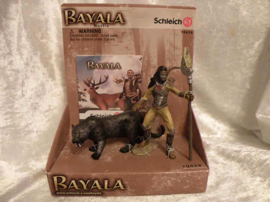 SCHLEICH WORLD OF FANTASY BAYALA ELF NOCTIS WITH BLACK PANTHER NEW IN PACKAGE