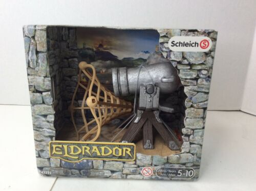 Schleich Eldrador Cannon 42222 Medieval Castle Knights Fantasy Play Weapon Fires