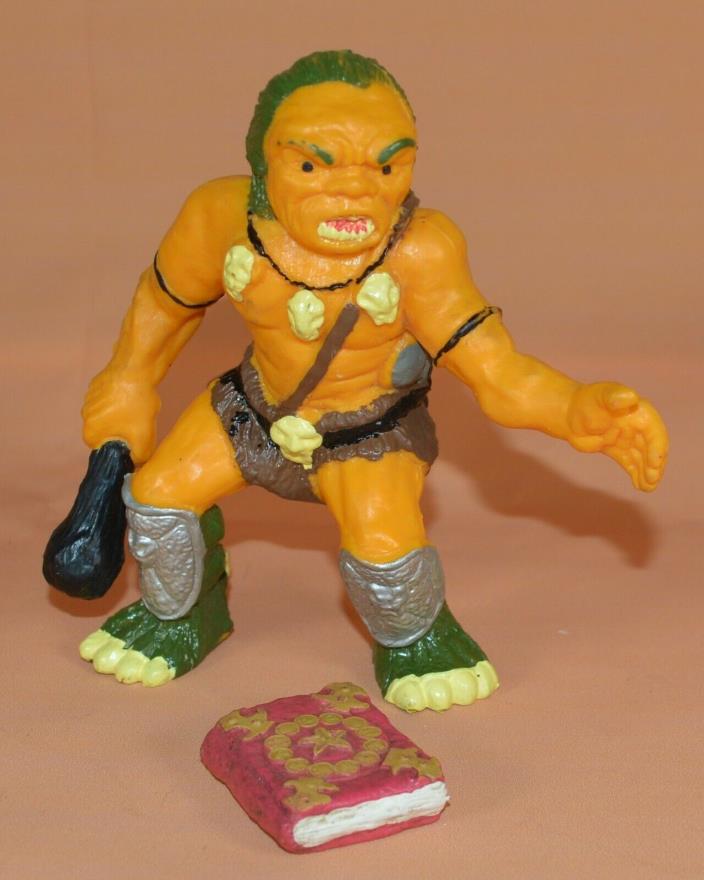 Odious Ogre with book Advanced Dungeons & Dragons figure 1982 LJN TSR