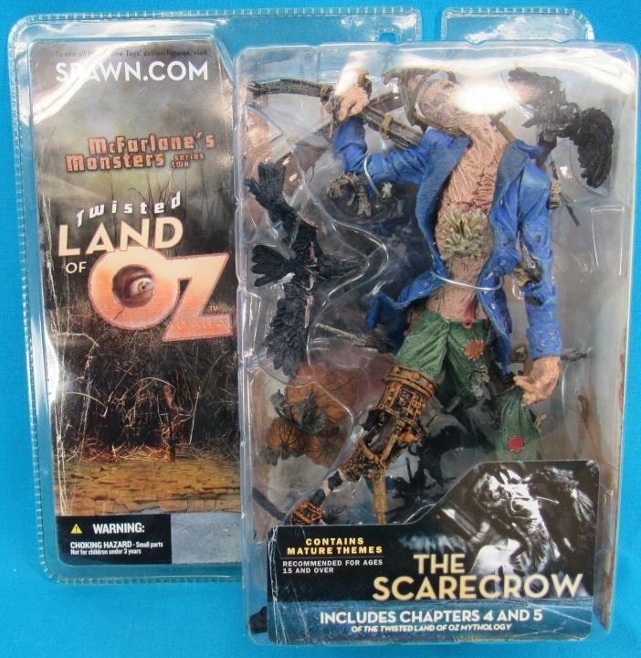 McFarlane Toys McFarlane's Monsters Twisted Land of Oz Scarecrow NEW SEALED