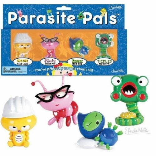 Parasite Pals Figures by  - Set of 4 Collectible Dolls