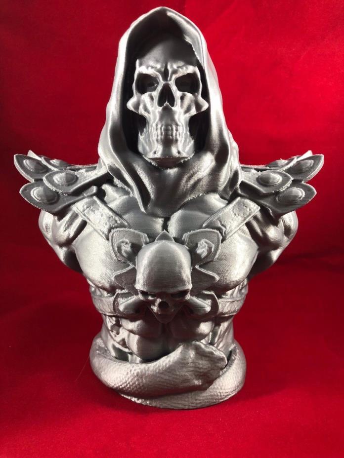3D Printed Skeletor Bust - 7.5