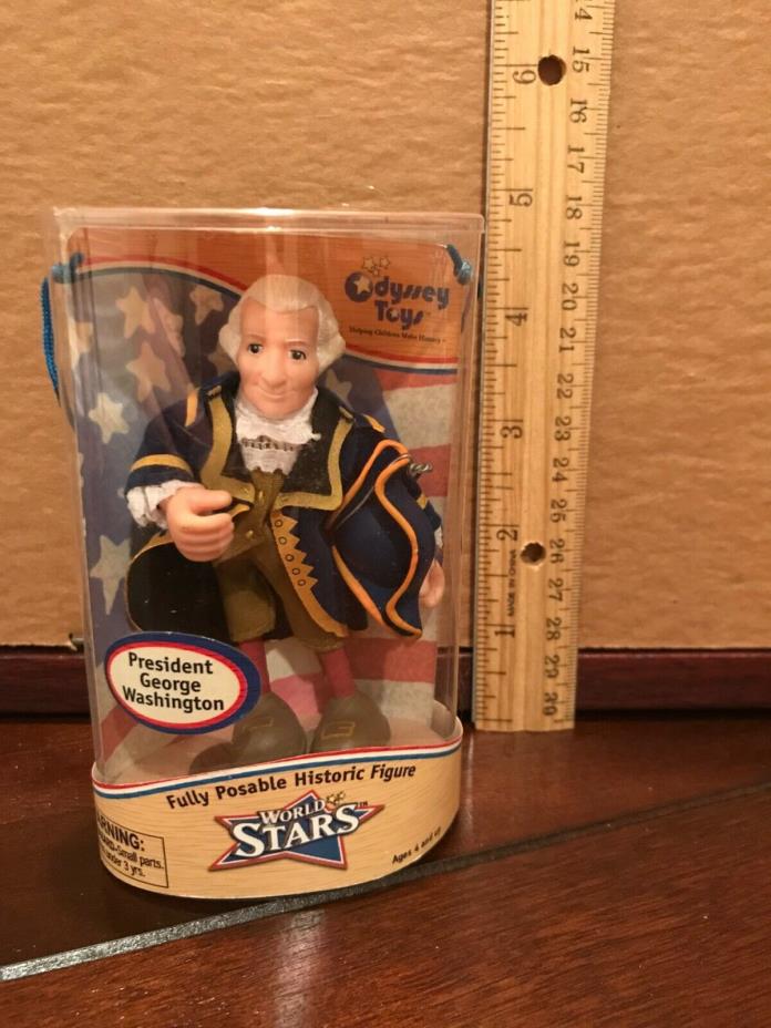 Odyssey Toys World Stars - President George Washington, Posable Action Figure