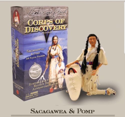 Lewis and Clark Corps of Discovery Adventure Sacagawea Native American Figure