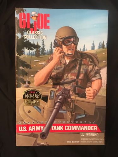 NEW! 1997 GI JOE Classic Collection Limited Edition  U.S. ARMY TANK COMMANDER