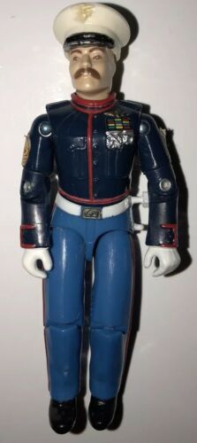Vintage Hasbro GI Joe GUNG-HO (v2) Marine Dress Blues Action Figure 1987