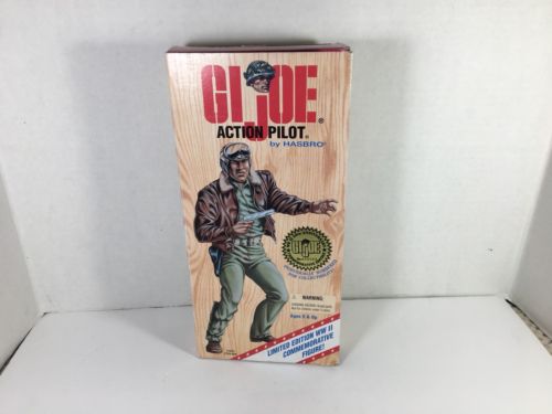 Vintage 1996 GI Joe Action Pilot Military Hasbro 50th Anniversary Figure Toy NIB