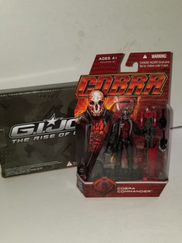 GI Joe Rise of Cobra Cancelled EXCLUSIVE Mail Away Cobra Commander MOC W/ BOX