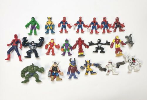 21 Piece Action Figure Lot Marvel, DC, Star Wars, Etc.
