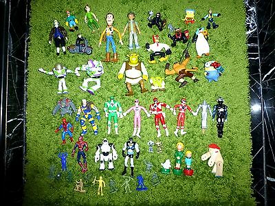 50 Pieces VARIETY ACTION FIGURE Figures PLAY SET Toy TOYS Mixed Lot Set