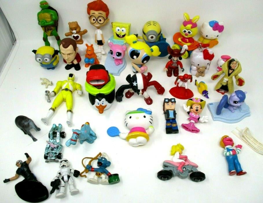 Toy Action Figure PVC Mixed Lot