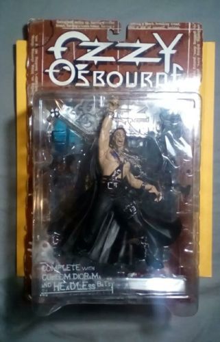 1999 McFarlane Toys Ozzy Osbourne Action Figure - Includes Diorama and Bats