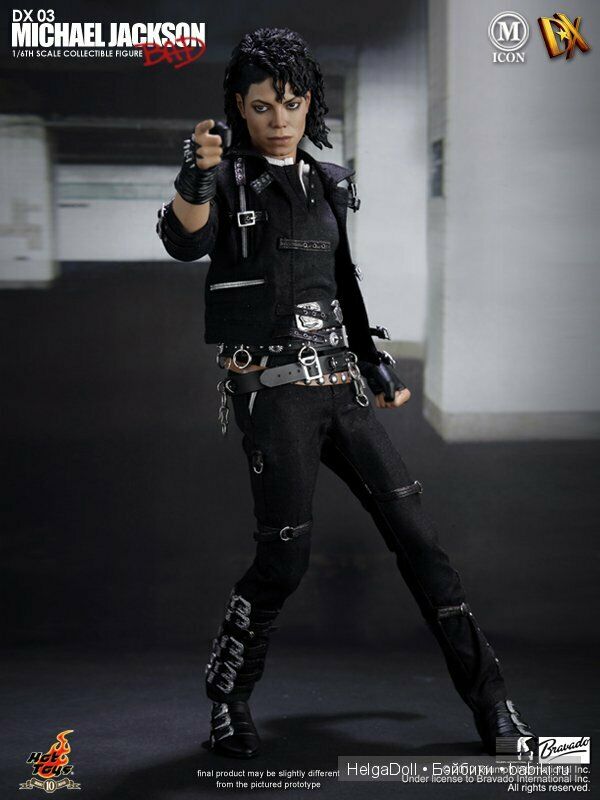 Hot Toys Michael Jackson BAD VERSION DX03 1/6 scale