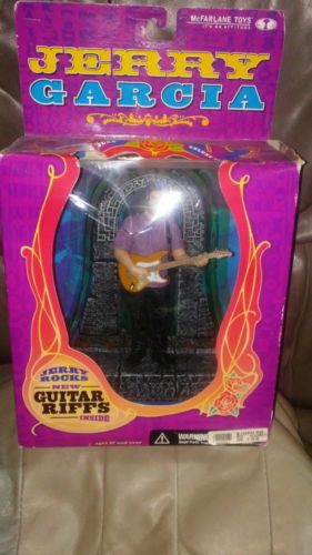 2001 McFarlane Toys Jerry Garcia Action Figure Feat. Guitar Riff Sound Chip