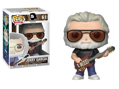 FUNKO POP Rocks 61 Garcia JERRY GARCIA of Greatful Dead Vinyl Figure