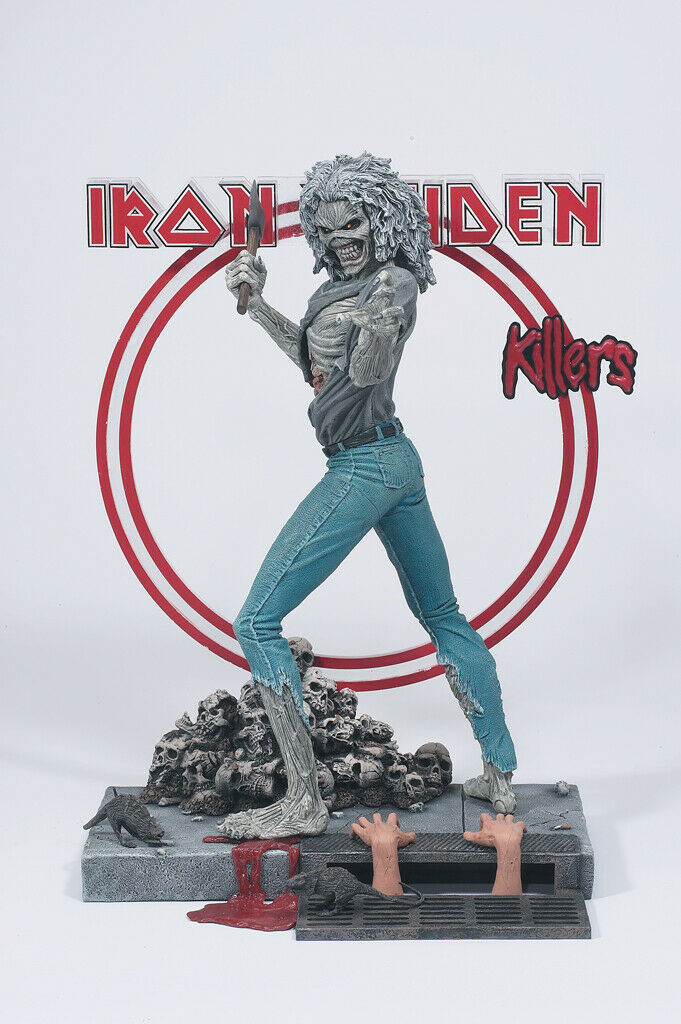 IRON MAIDEN EDDIE FROM KILLER- ACTION FIG-McFARLANE TOYS EXCLUSIVE -2002 RELEASE