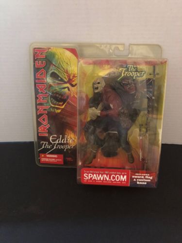 Iron Maiden The Trooper Figure McFarlane Eddie Sealed