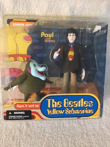 The Beatles Yellow Submarine Paul With Jeremy Action Figure Spawn New