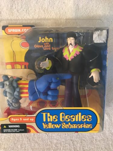 The Beatles Yellow Submarine John With Glove And Love Base Figure