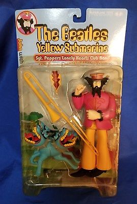 Beatles Yellow Submarine Sgt Peppers John W/ The Bulldog Sealed McFarlane 2000