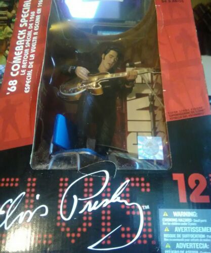 McFarlane Toys Elvis Presley Action Figure Music '68 Comeback Special Rare