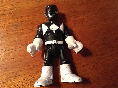IMAGINEXT BLACK POWER RANGER RANGERS MOVABLE ACTION FIGURE MIGHTY MORPHIN