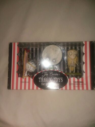 Tim Burton's Tragic Toys For Girls And Boys  goth figures mini collectible